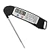 Instant Read Cooking Thermometer,Vancle® Digital Electronic Food Thermometer Barbecue Meat Thermometer with Collapsible Internal Probe Anti-Corrosion for Grill Cooking Meat Kitchen Candy (Black)