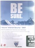 Revue F-Secure  / F-Secure Internet Security 2007 - Ensemble complet + 2 ans de services de maintenance et d'assistance technique standard - 3 utilisateurs - CD - Win - français