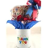 Cookie Bouquet in a Thank You Gift Tin
