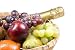 Fruit and Champagne in a Basket - 24W x 16H - Peel and Stick Wall Decal by Wallmonkeys
