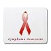 Lymphoma Awareness Ribbon Mouse Pad