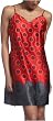 Intimo Women's Border Print Chemise