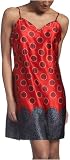 Intimo Women's Border Print Chemise