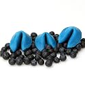 100 Personalized Fortune Cookies - Blueberry