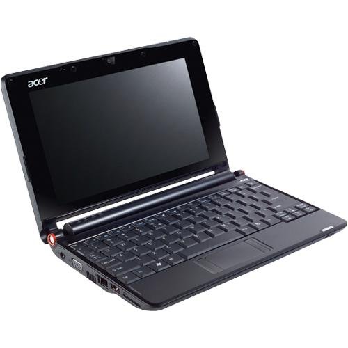 Acer Aspire One 8.9-Inch Mini Laptop (1.6 GHz Intel Atom N270 Processor, 1 GB RAM, 160 GB Hard Drive, XP Home, 6 Cell Battery) Black
