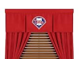 MLB Philadelphia Phillies - 5pc Boys Drapes and Valance Set