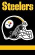 Pittsburgh Steelers Applique Embroidered Banner Flag 44"x28" NFL Football Fan Shop Sports Team Merchandise