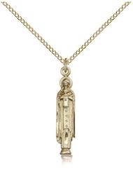 Gold Filled Madonna & Child Pendant