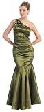 One Shoulder Elegant Mermaid Gown Formal Prom Dress #2755