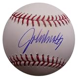MLB Atlanta Braves John Smoltz "15 Postseason Wins" Autographed Baseball