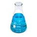 WPI CG-0102 Glass Erlenmeyer Flask with Narrow Mouth, 125mL Capacity (Pack of 12)