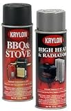 Krylon BBQ, Stove and High Heat Spray Paint (12 oz.) - High Heat Aluminum
