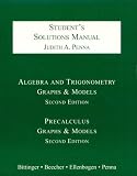 Books : Algebra and Trigonometry: Graphs and Models (Student's Solutions Manual, 2nd Edition)