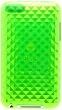 GREEN DIAMOND SOFT SILICONE TPU CANDY SKIN COVER CASE FOR APPLE IPOD TOUCH ITOUCH 2ND GEN 3RD GEN + PREMIUM LCD SCREEN GUARD