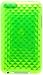 GREEN DIAMOND SOFT SILICONE TPU CANDY SKIN COVER CASE FOR APPLE IPOD TOUCH ITOUCH 2ND GEN 3RD GEN + PREMIUM LCD SCREEN GUARD