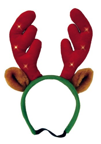 Childrens Toyshop  Pet Supplies : Kyjen Lighted Antlers Headband