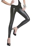 Leggings façon cuir mat
