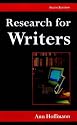 Research for Writers (Writing handbook)