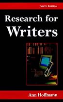 Research for Writers (Writing Handbook)