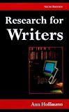 Research for Writers (Writing Handbooks)