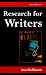 Research for Writers (Writing Handbook)