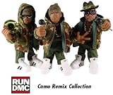 RUN DMC - 7 Inch Rotocast Figure: 2005 Japan Exclusive: Camo Remix Collection Set Of 3