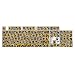 Tastatur Sticker-Set LEOPARD SKINBOARD