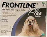 Frontline Plus for Dogs 23-44 lbs. (6 months supply)