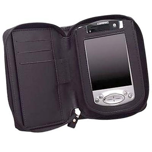HP iPAQ FA131A#AC3 Zippered Leather Case for 3600 - 3700 - 3800 - 3900 - 5400 series