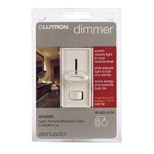 Lutron S-600PH-LA Slide Dimmer by Lutron
