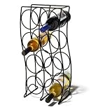 Spectrum Diversified 38510CAT Curve Bottle Wine Rack