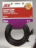 6 each: Ace Rg59 Video Coaxial Cable (3167616)