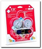 FJC Aluminum Dual Manifold Gauge Set