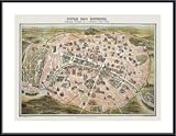 Paris, France, Framed Art Print by Dufour