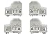 PT Auto Warehouse WG-7133489S - Window Regulator Guide Clips