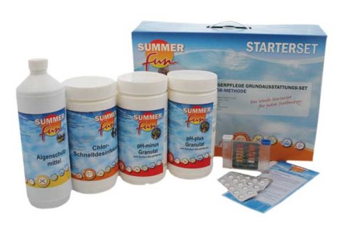 Wasserpflege-Grundausstattung Chlor Maxipack