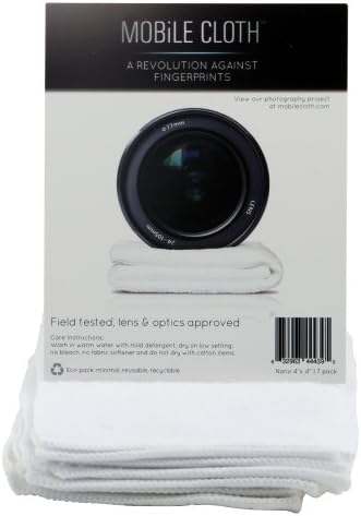 Mobile Cloth NA7LB Nano Lens Cloth - 7 Pack (White)