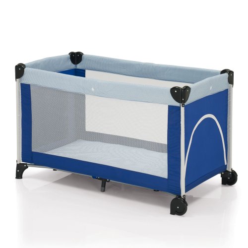 Herlag H8975-1510 - Reisebett Tivoli, blau/vichy blau Preisvergleich