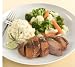 Gourmet Food : Char Siu Duck w/Garlic Mashed Potatoes & California Blend