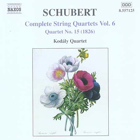 CD-Charts  Music : Schubert - Complete String Quartets, Vol 6
