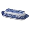 Spode Blue Italian Covered Butter Dish