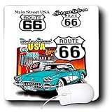 Signs - Route 66 t-bird - Mouse Pads