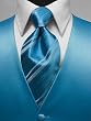 Tuxedo Vest - Turquoise Satin with Laguna Beach Windsor Band Tie