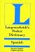 Book Langenscheidt's Pocket Spanish Dictionary