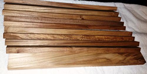 Teak wood boards, great for woodworking projects like shower mats, or outdoor benches (10)