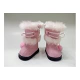 American Girl Locker - PINK SUEDE BOOTS - Fits American Girl 18