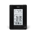 Oregon Scientific BAR388HGA Wireless Weather Station with Temperature/Humidity Display and Self-Setting Atomic Clock, Black