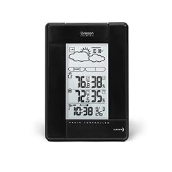 Oregon Scientific BAR388HGA Wireless Weather Station with Atomic Clock, Black