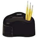 Personal Pencil Sharpener, 2 1/4"x5"x4 1/3", Black (HUN16768) Category: Electric and Battery Operated Pencil Sharpeners