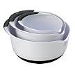 OXO Plastic 3-pc. Mixing Bowl Set - White